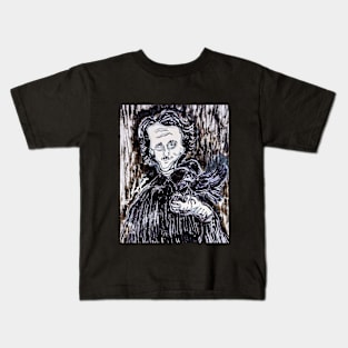 Edgar Allan Poe The Raven Kids T-Shirt